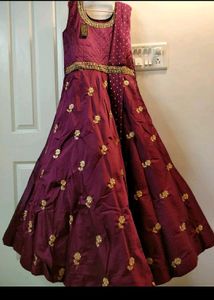Sale Price New Elegant Maroon Gown