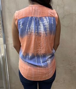 Tie-Dye Sleeveless Top