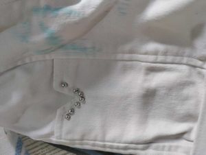 White Dangri And Short