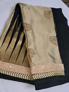 Golden Saree