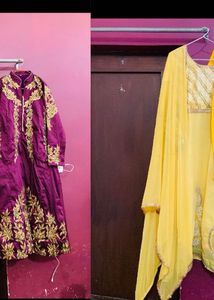 2 Combo Elegant Suits/ Gowns