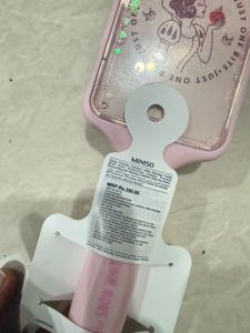 miniso pink hairbrush