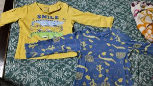 Baby Tshirts-Set Of 2 (18-24mo)