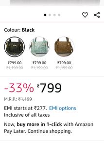 Black Sling Bag