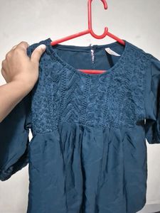 Peacock Green Tank Top