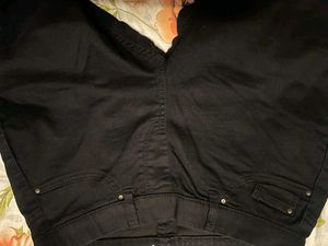 Black Slim fit Denim Pants