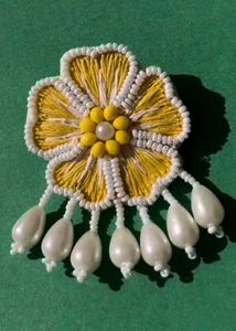Floral Jewelry Set With Mangtika