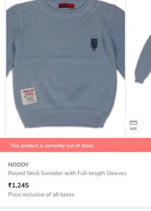 Noddy brand sweter