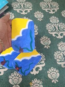 Hand-Painted Beach Coaster Bookmarks