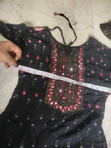 Black Colour Kurti