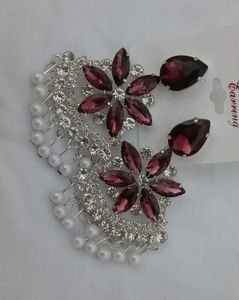 Rhinestone &amp; Pearl Jewelry Set