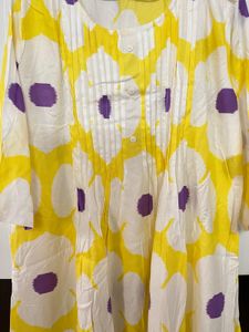 Plus Size A-line Kurta Pant Dupatta Set