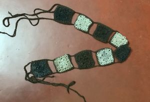 Y2k crochet belt