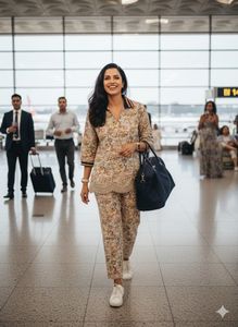 🌿 Ivy Botanical Linen Co-Ord ✨🎓💫