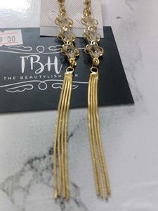 Elegant Gold Dangle Earrings