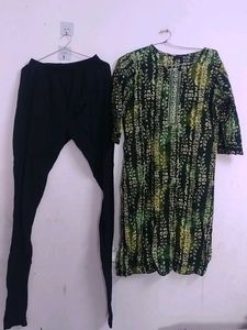 Stylish Kurta Set with Leggings