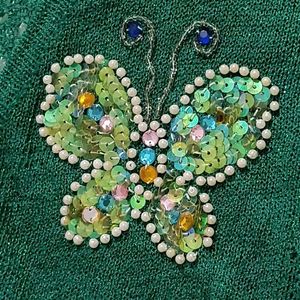 (Comment To Get It Cheaper)Vintage Green Cardigan