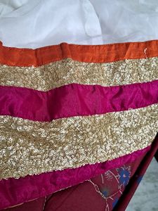White Anarkali