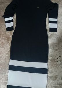 Round-Neck Bodycon Dress