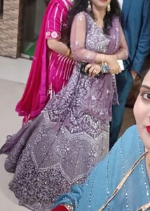Elegant Lavender Lehenga Choli
