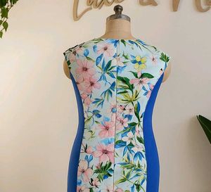 Floral Print Sheath Dress