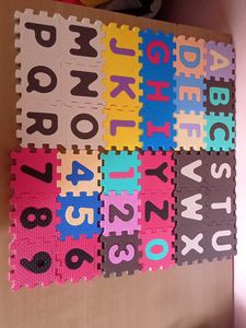 Alphabet & Number Form Mat