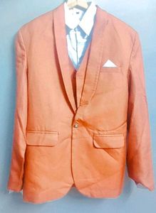 Stylish Orange Blazer