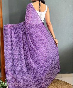 Saree Women&#39;s Georgette Ready To Wear One Minute
