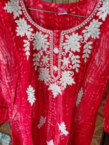 Red Kurti
