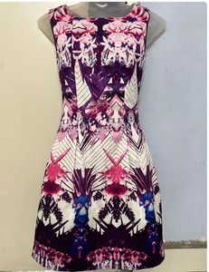 Pintrest Flared chromatic one piece