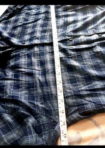 BIG SALE  Checked Blue Shirt