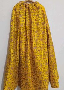 Yellow Embroidered Ethnic Skirt
