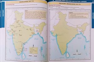 CLASS 8TH SOCIAL SCIENCE MAP WORK BOOK