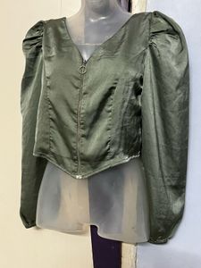 Pintrest silk corset designer top