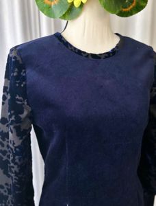 Korean Velvet Dress