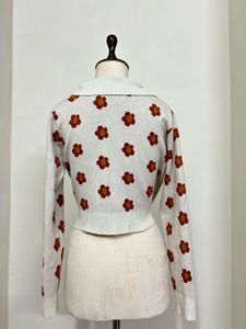 Floral Knit Sweater