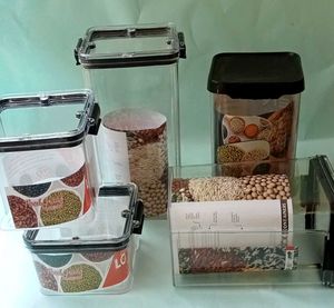 5 Piece Airtight Storage Containers