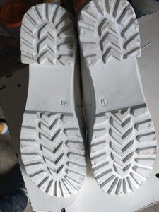 White Heeled Ankle Boots