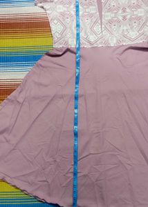 Dusty Rose Fit &amp; Flare Dress - Size XL