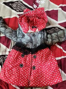 Cute Girls&#39; Puffer Jacket