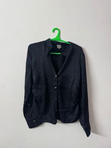 Blue Long Sleeve Dress