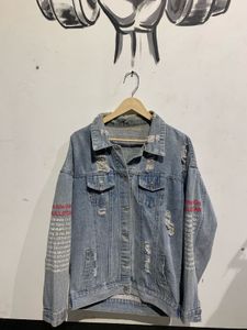 Ripped Denim Jacket