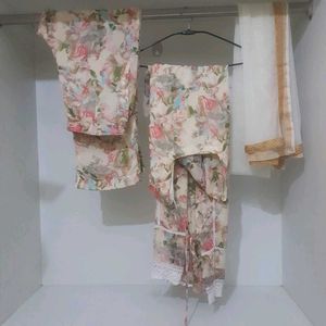 Pakistani Cream Suit