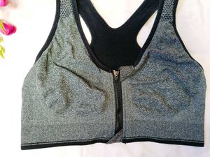 🇳🇿💫💗 Imported Gray Sports Bra