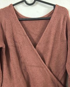 Woolen Bodycone Dress