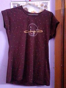Girl Cute Brown Shirt/Top