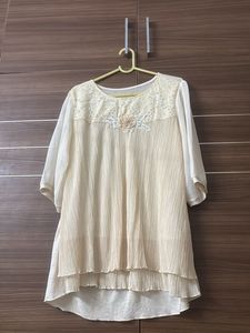 Lace Detail Layered Top