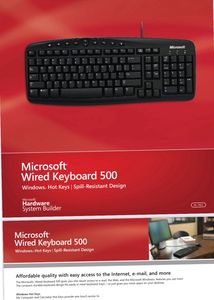 Microsoft Wired Keyboard 500