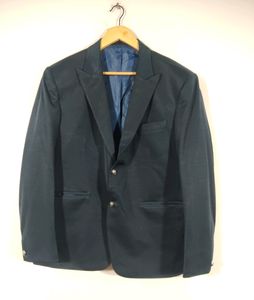 Navy  Plain Formal Blazers (Men's)