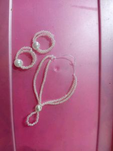 Ladoo Gopal Mala And Kara Set
